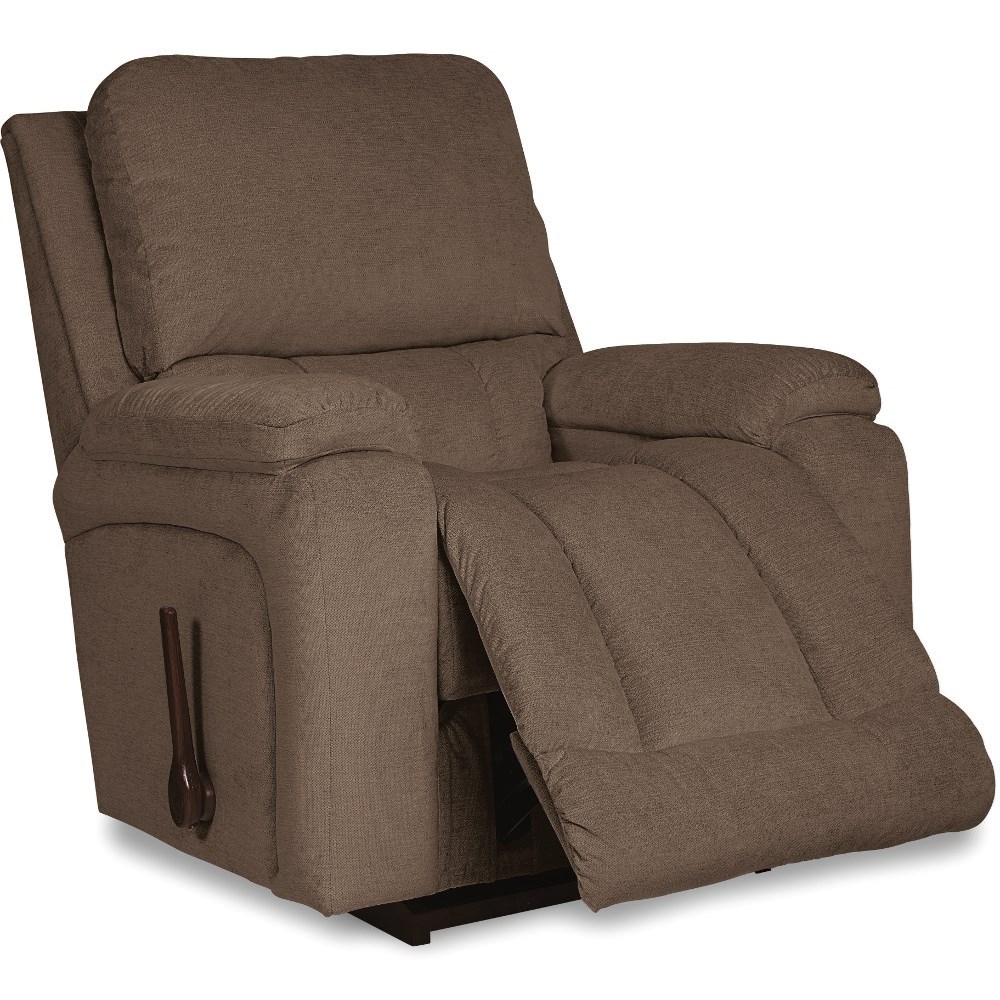 LaZBoy Greyson Casual Rocking Recliner with Bucket Seat Conlin's
